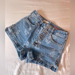 Anthropologie Pilcro Jean Shorts Size 26
